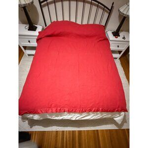 Vintage Red wool blanket